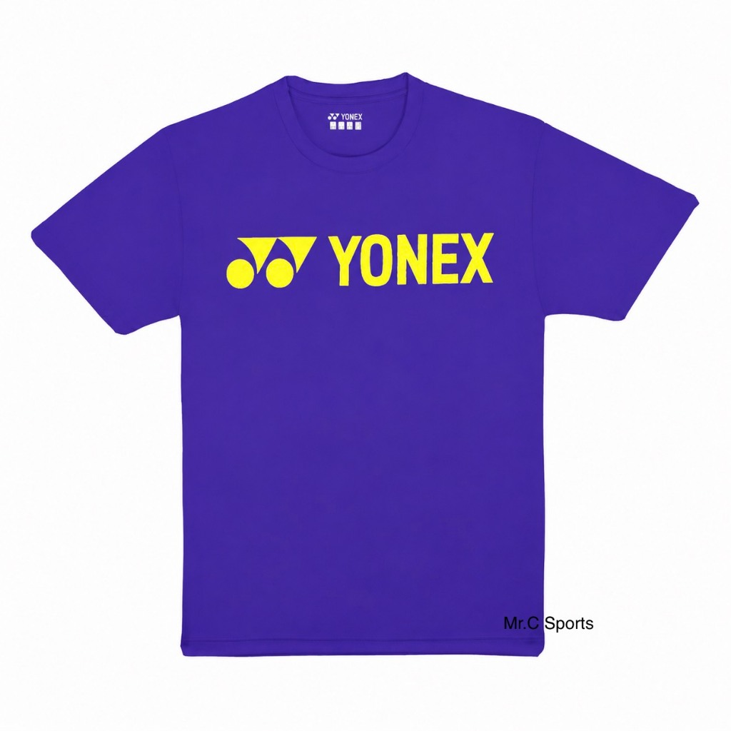 เสื้อแบดมินตัน YONEX 16051 ม่วง-เหลือง