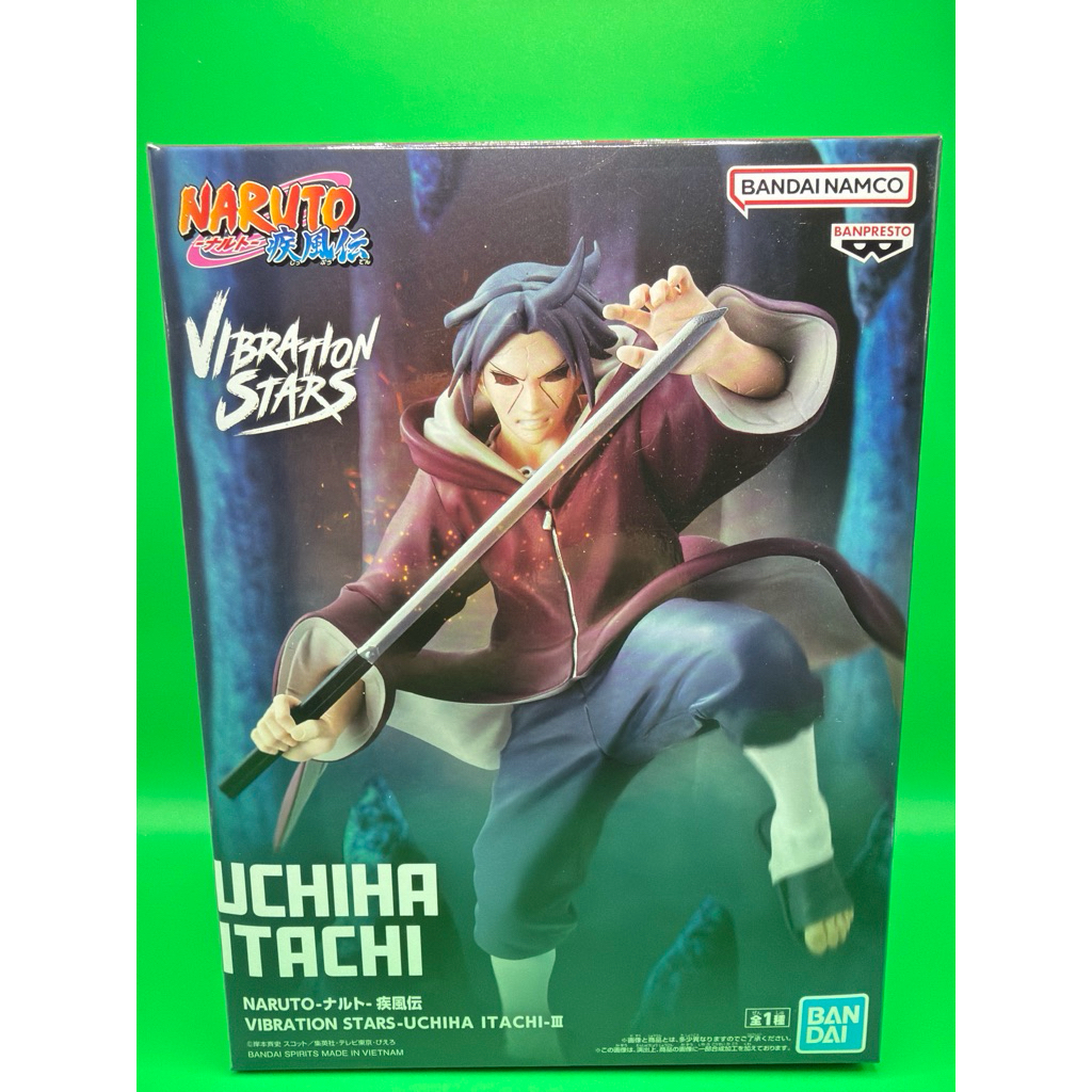 (พร้อมส่งด่วน)มือ1 อุจิวะ อิทาจิ(Uchiha Itachi) Vibration Stars ค่าย Bandai Ver. Itachi Uchiha พร้อม