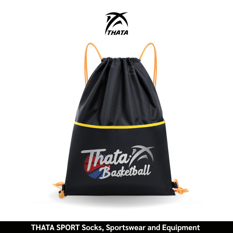 THATA Basketball sackpack รุ่น TBS26 กระเป๋ารูดสะพายหลัง 3 ช่อง THATA รุ่น TBS26