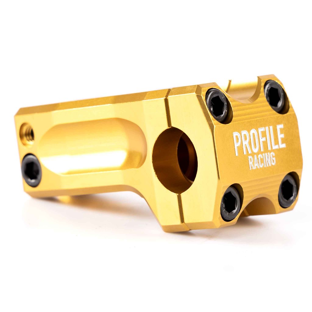 Profile Racing Acoustic Front Load Stem สเต็มจักรยาน BMX สีทอง 48mm (จับแฮนด์ 22.2mm)