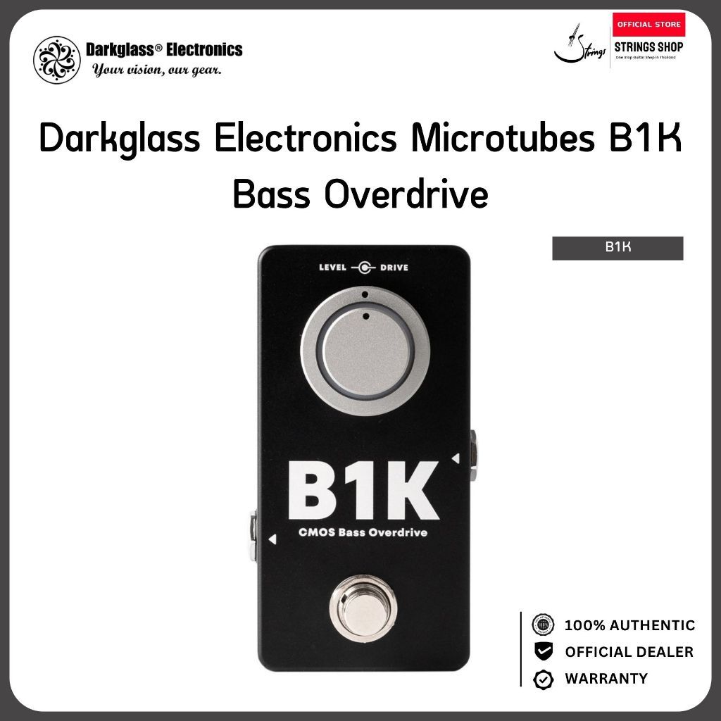 Darkglass Electronics Microtubes B1K Bass Overdrive เอฟเฟค Overdrive สำหรับเบส