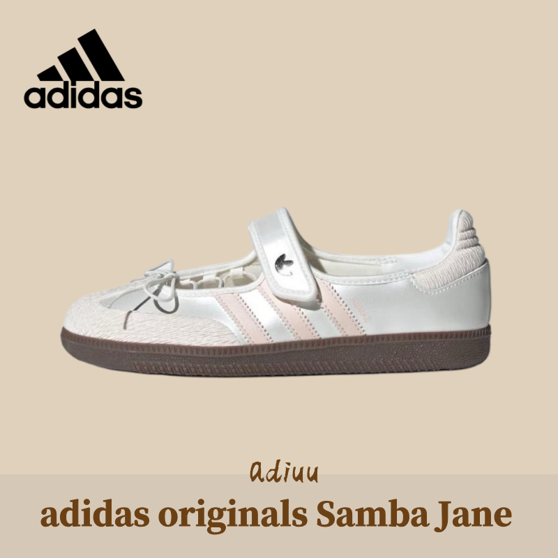 ❤️ของแท้ 100%❤️ adidas originals Samba Jane white and pink JR4482