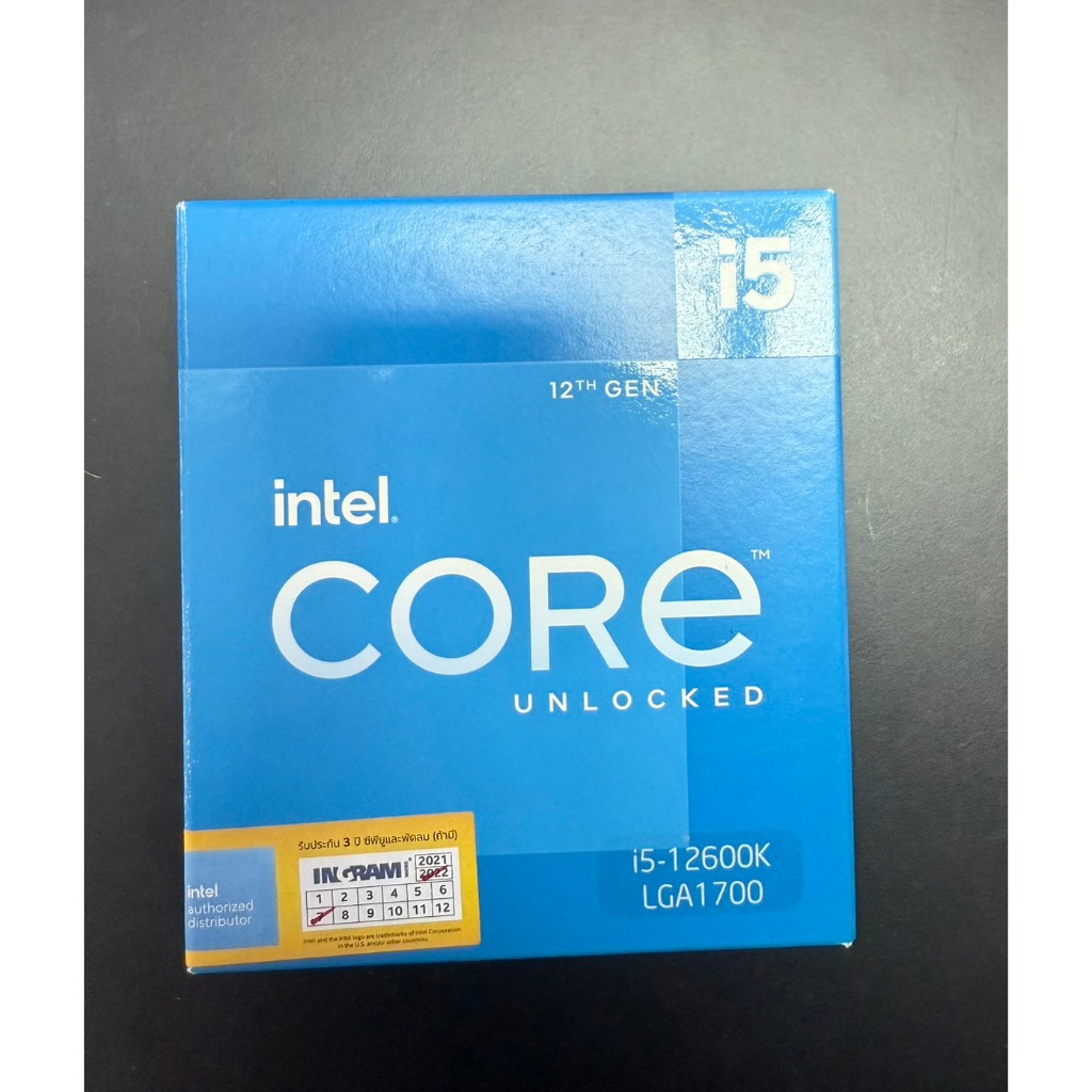 CPU INTEL CORE UNLOCKED I5-12600K LGA1700 [มือสอง]
