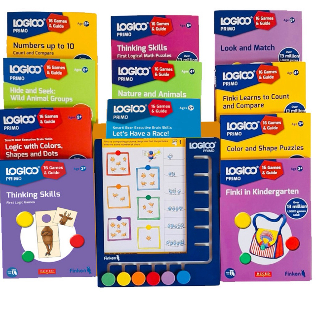 LOGICO | 🇨🇦Canada | PRIMO Pack A1 (Gameboard + 11 Card Packs)