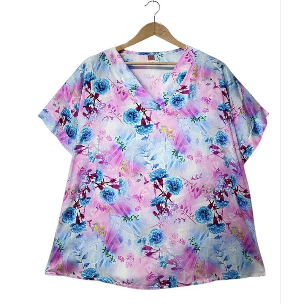 เสื้ออก 50 นิ้ว เสื้ิอสาวอวบผ้าสปัน ผ้าใส่เย็นสบาย