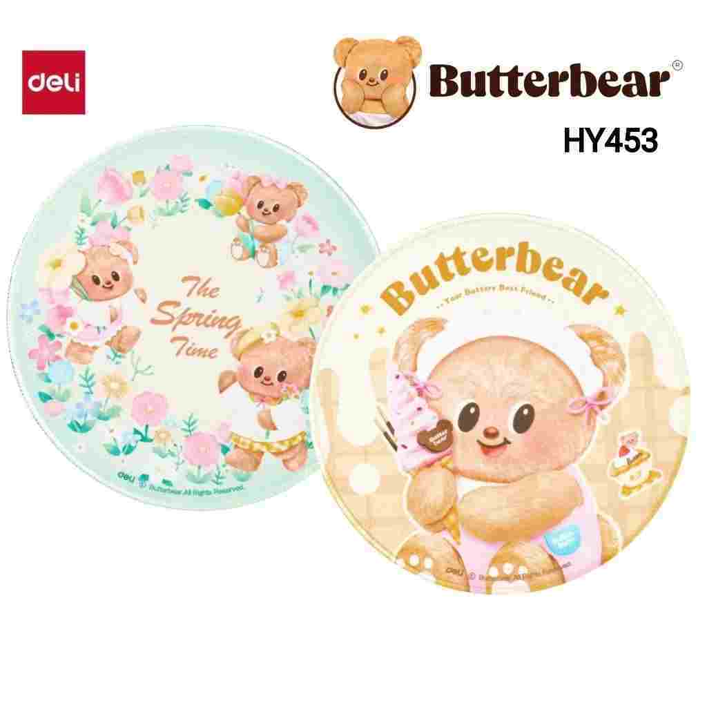 NEW✨🐻🧈(ButterBear X Deli) แผ่นรองเมาส์ Butterbear