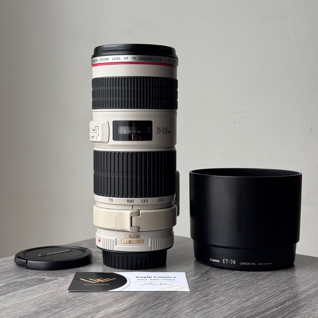 Canon zoom lens EF 70-200mm f/4 L USM เลนส์ มือสอง 70-200 canon