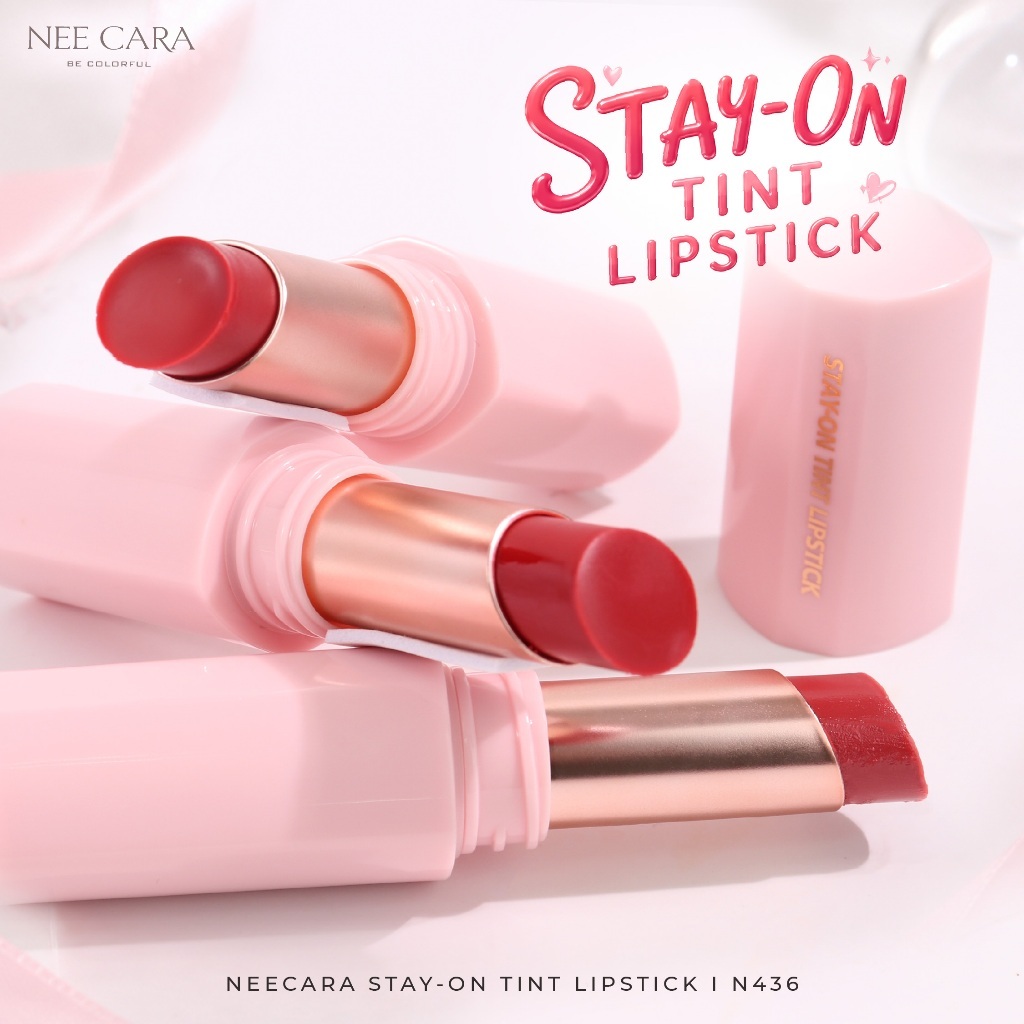 NEE CARA أحمر شفاه تينت Stay-On ‏N436 — صورة 4