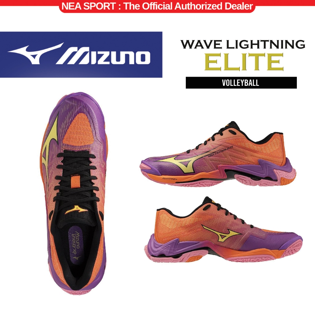 MIZUNO حذاء كرة طائرة وريشة WAVE LIGHTNING ELITE — صورة 2