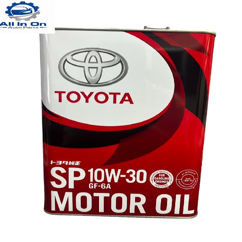 Toyota Motor Oil SP 10W30 Gf-6a 08880-13805  Made In Japan