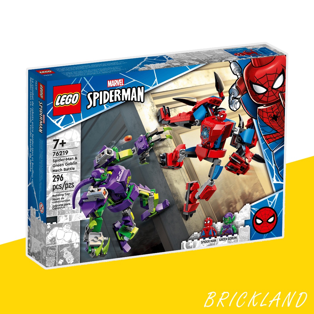 LEGO Marvel Spider-Man 76219 Spider-Man & Green Goblin Mech Battle ของแท้ 100% พร้อมส่ง