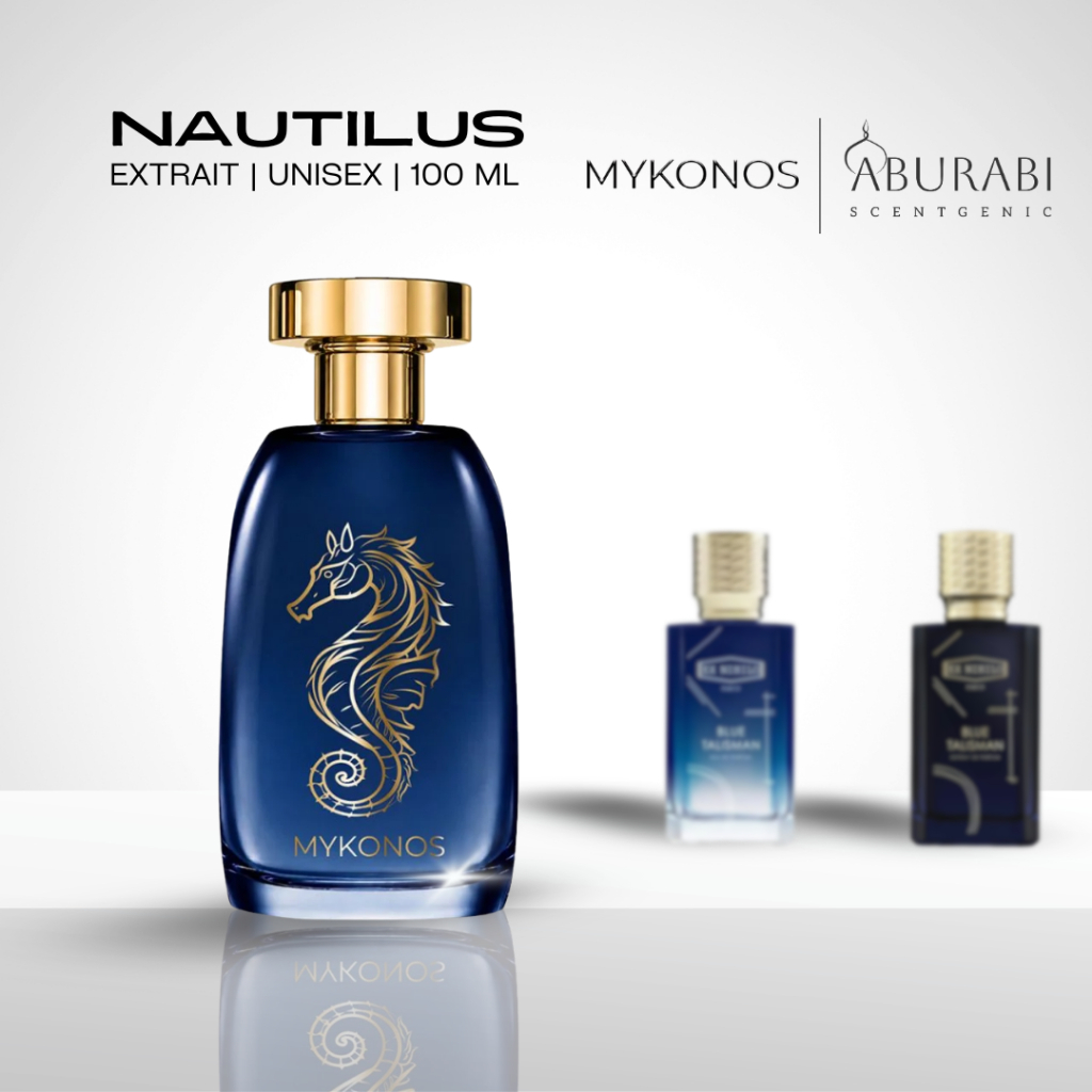 Nautilus - Mykonos น้ำหอม Unisex ชนิด Extrait ( ขนาด 100 ml. ) น้ำหอมอินโดนีเซีย น้ำหอมดูป