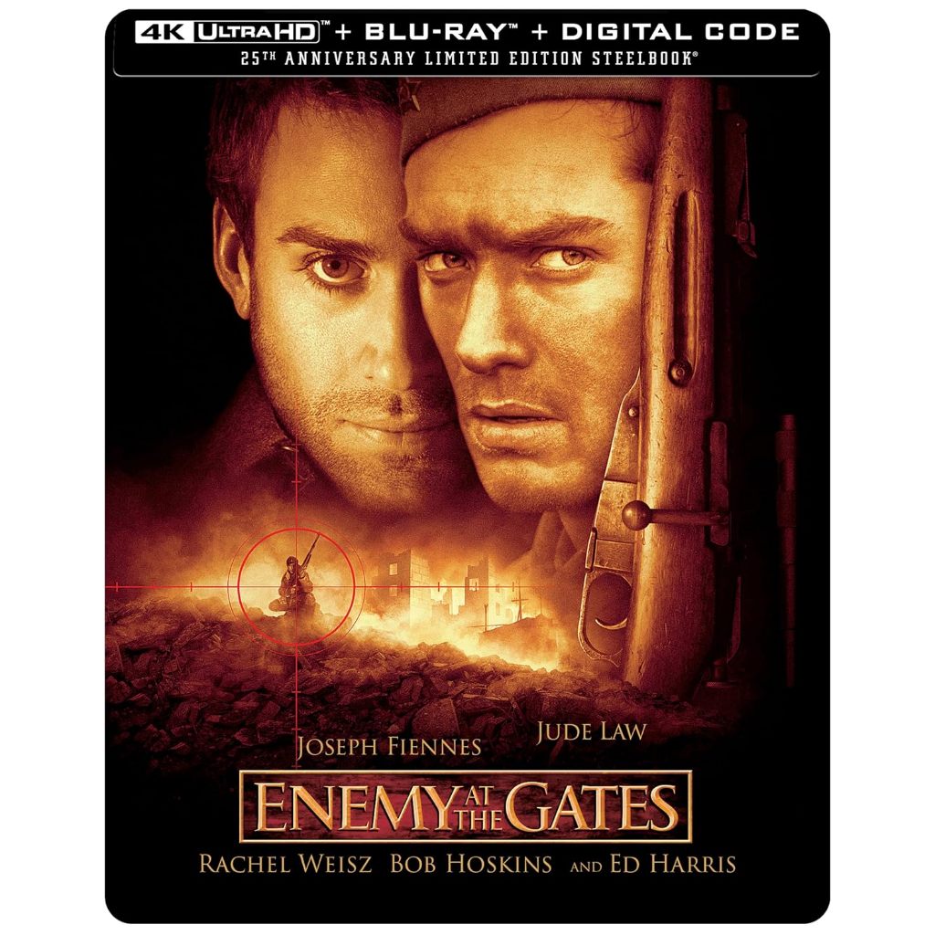 [กรุณาทักแชทก่อนซื้อ] Enemy at the Gates (SteelBook / Limited Edition / 4K Ultra HD + Blu-ray + Digi