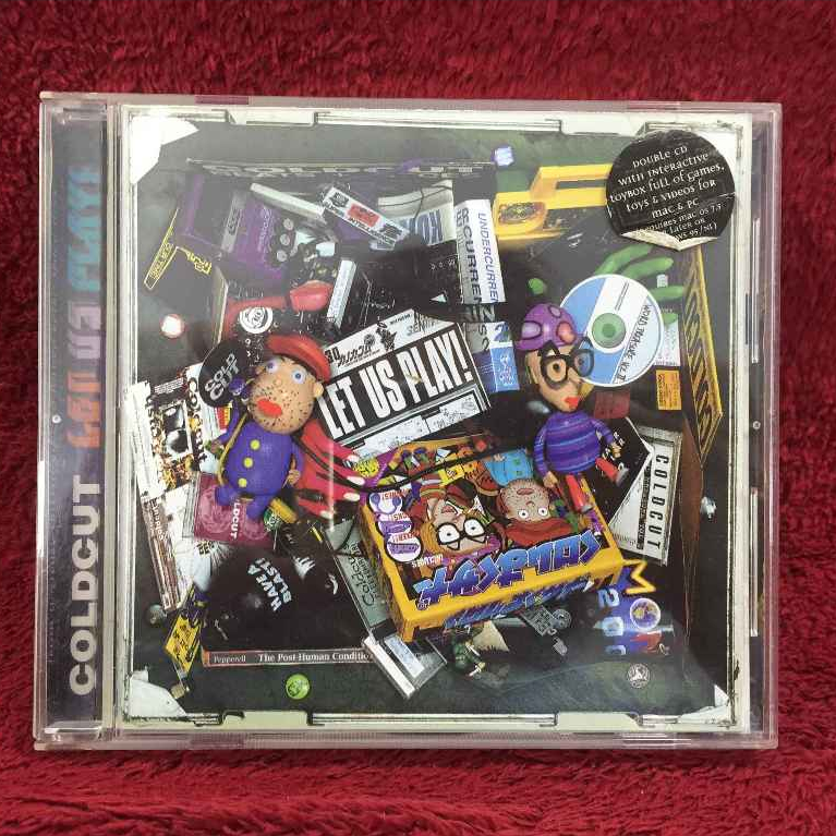 2CD Coldcut – Let Us Play! สภาพตามรูปปก EA127-144