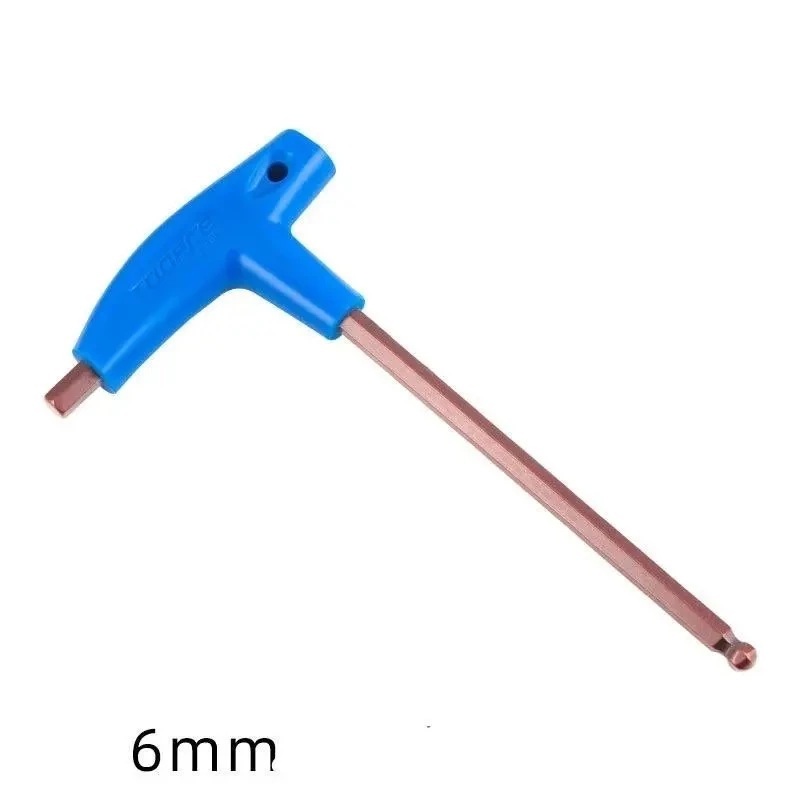 TOOPRE T-Handle Hex Key ประแจหกเหลี่ยม H3 H4 H5 H6 / Torx T25 หัวบอล เหล็ก S2 — صورة 7