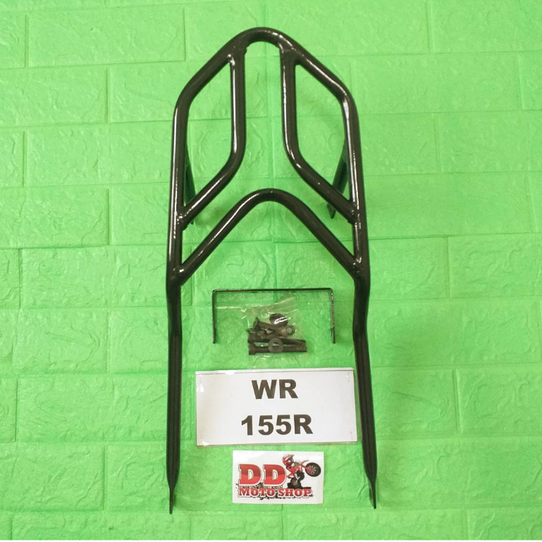ตะแกรงท้าย WR155R #990 #เหล็กแป๊ป แร็คท้าย WR155R ตะแกรงรถมอไซค์WR155R แร็คท้ายมอไซค์WR155R