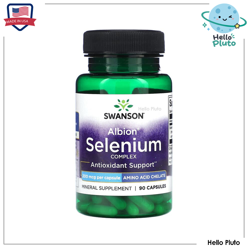 Swanson, Albion Selenium Complex, 200 mcg , 90 Capsules