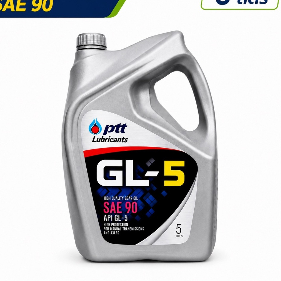 น้ำมันเกียร์ PTT GL-5 ขนาด 5 ลิตร