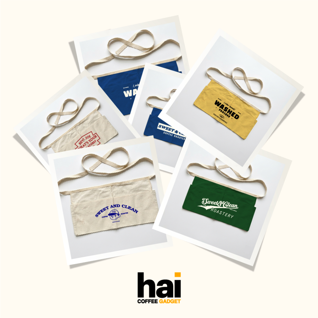 Hai Coffee Gadget Apron ผ้ากันเปื้อน 2 Pockets (Limited Edition)