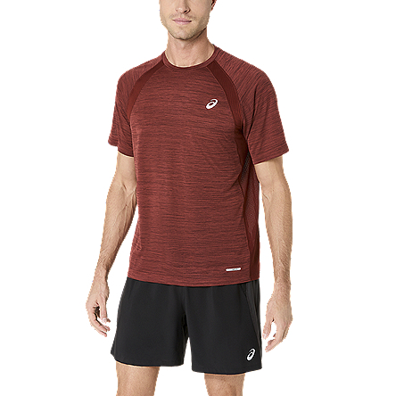 ASICS :  2011D453.200 ROAD SS TOP MEN ผู้ชาย