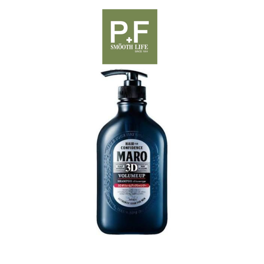 Maro Hair for Confidence Maro 3D Volume Up Shampoo EX 460 ml | มาโร่ 3D แชมพูนวัตกรรมใหม่จากญี่ปุ่น 