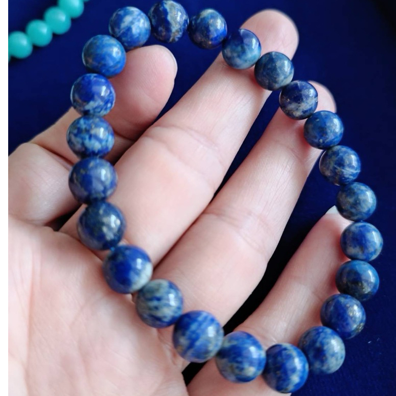 สร้อยข้อมือหินลาพิส ลาซูลี Lapiz Lazuli หินมงคล