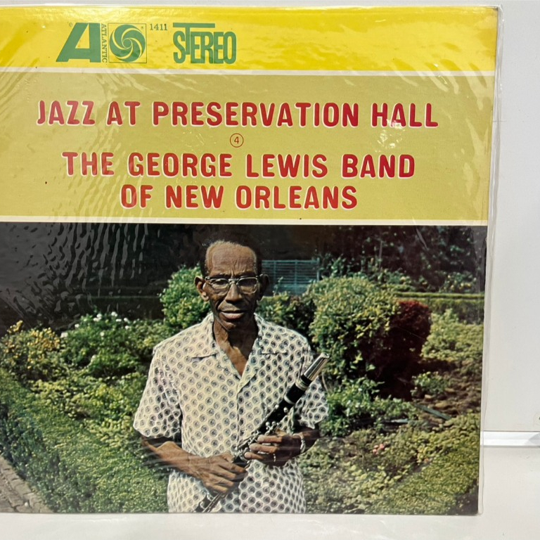 1LP Vinyl Records แผ่นเสียงไวนิล  JAZZ AT PRESERVATION HALL THE GEORGE LEWIS BAND OF NEW ORLEANS  (E