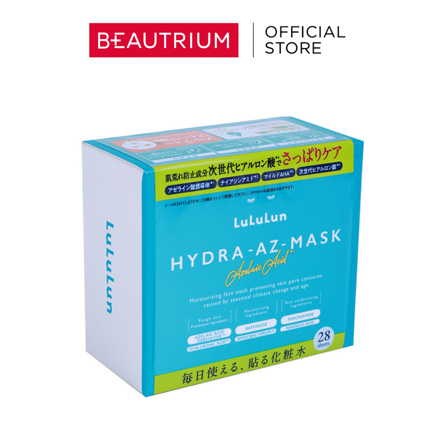 LULULUN Face Mask Hydra AZ 1FB มาส์ก 28sheets