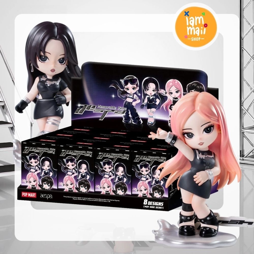 [ยกกล่อง] POPMART aespa Memorable Picks Figures พร้อมส่ง