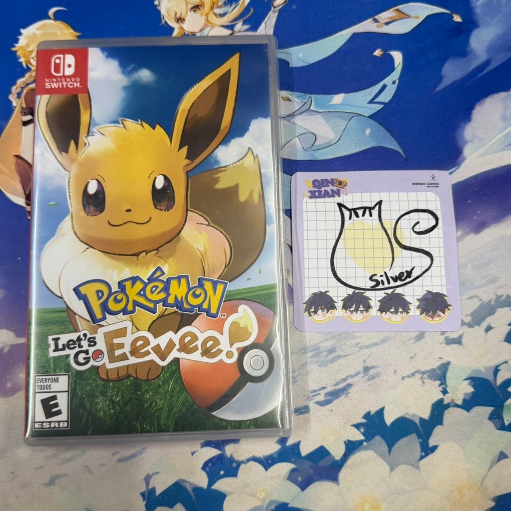 (มือ2) เกมนินเทนโด้Pokémon let’s go Eevee