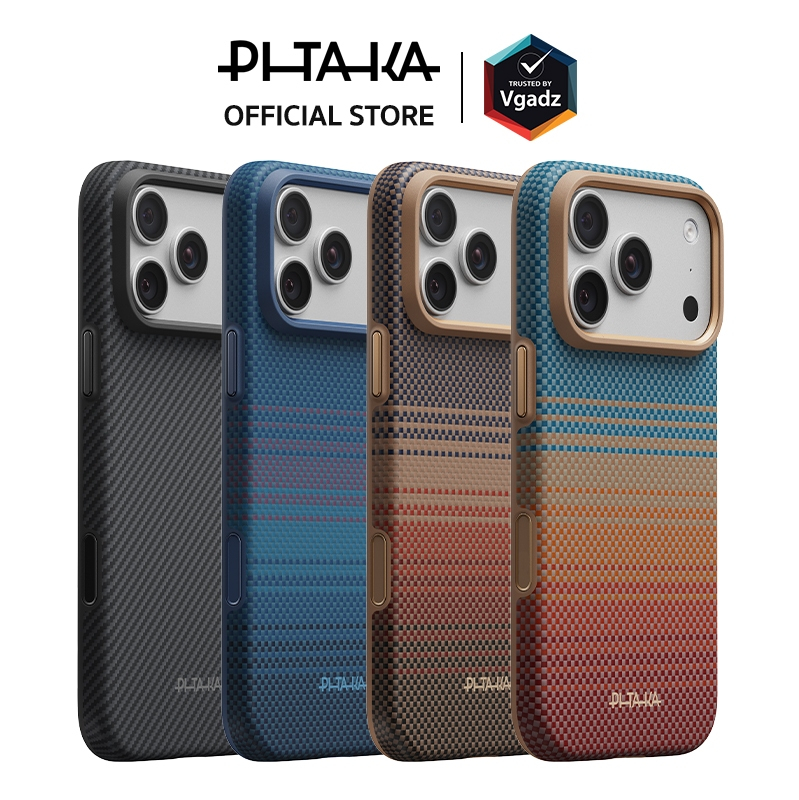 Pitaka เคสสำหรับ iPhone 18 Pro / 18 Pro Max / 17 Pro / 17 Pro Max รุ่น Summa Case