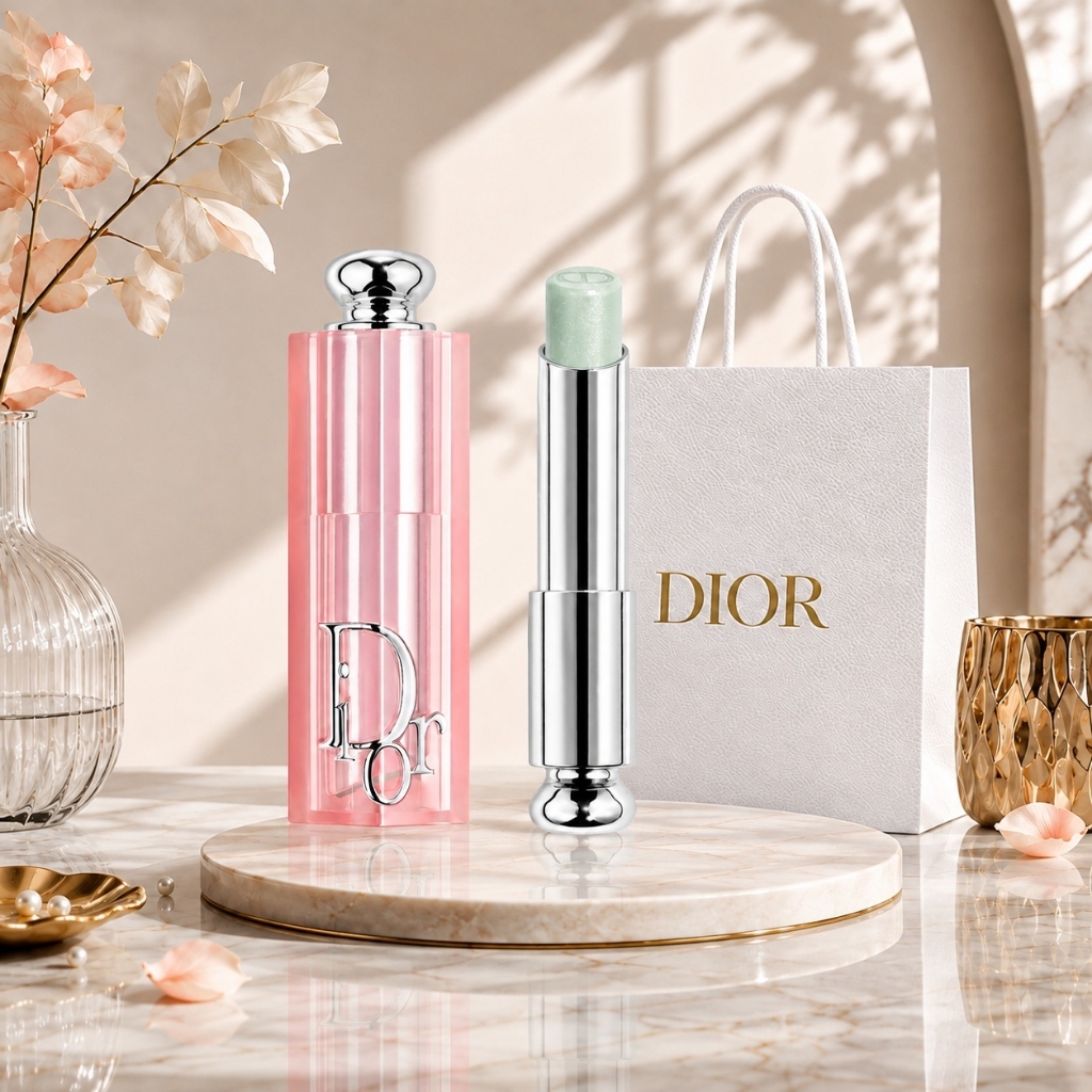 [ใหม่แกะกล่อง] Dior Addict Lip Glow ลิปมันเปลี่ยนสี ดิออร์แท้ 001/004/012/007 เนื้อบาล์มชุ่มชื้น เงาฉ่ำ 3.2g