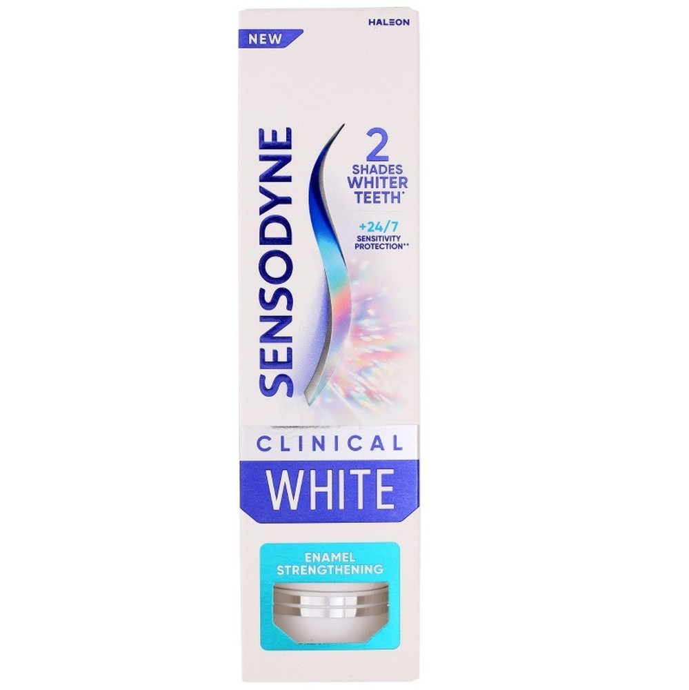 Sensodyne Toothpaste Clinical White Enamel Strengthening 100g