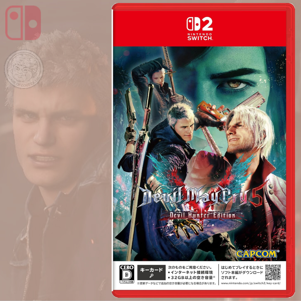 <พร้อมส่ง> 🎮 [NSW2] : Devil May Cry 5 Devil Hunter Edition (JP) - ENG -