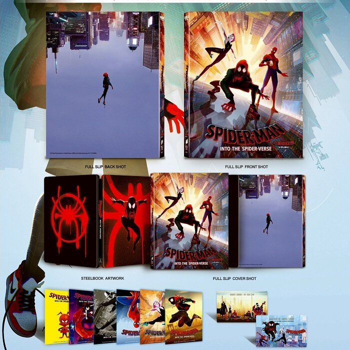 [พร้อมส่ง] Spider-Man: Into The Spider-Verse - 4K UHD + BLU-RAY 2D & 3D Steelbook Limited Edition - 