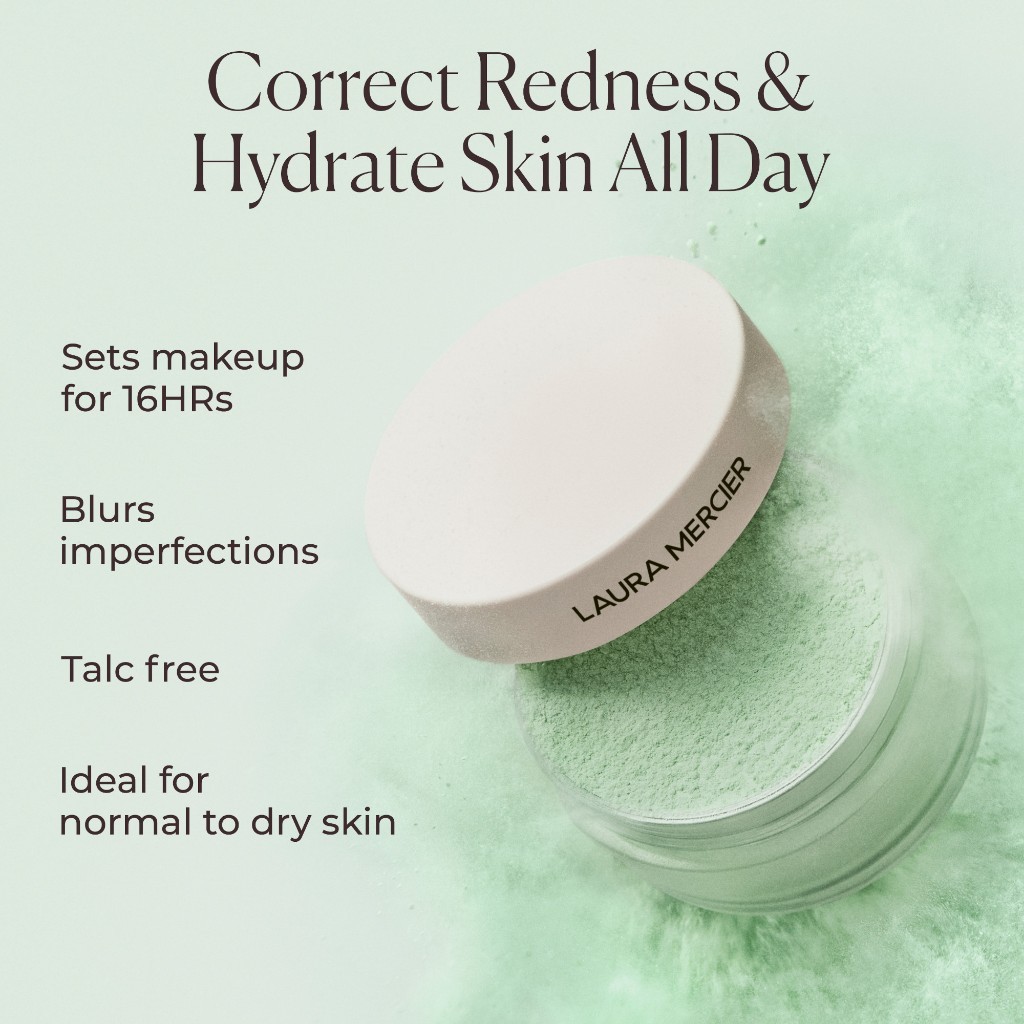 Laura Mercier بودرة تثبيت Ultra Blur ‏20 غ — نعناعي — صورة 5