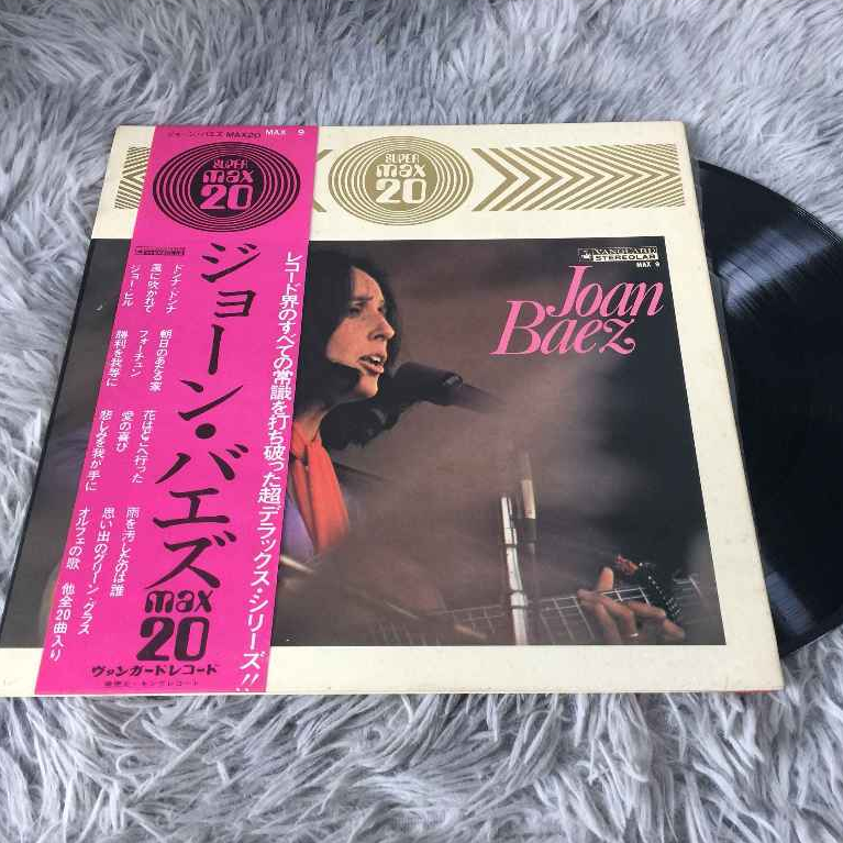 Joan Baez – Joan Baez Max 20 ขนาด 12 นิ้ว LP G097