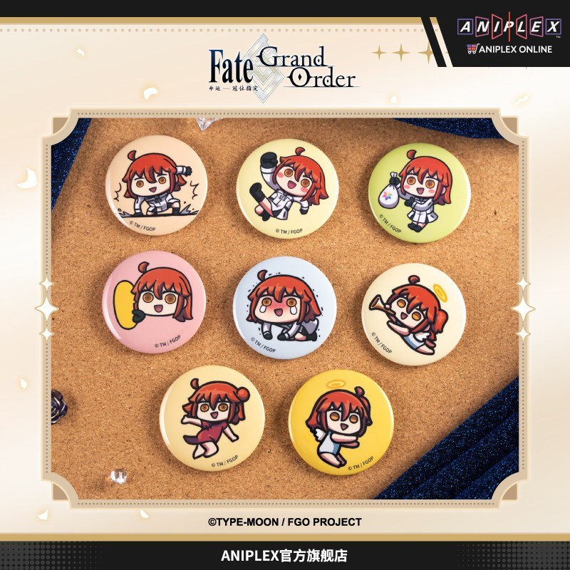 [Pre-order/อ่านรายละเอียดก่อนสั่ง] เข็มกลัด Gudako - 10th Anniversary CN (สุ่ม 1 แบบ ไม่สามารถเลือกล