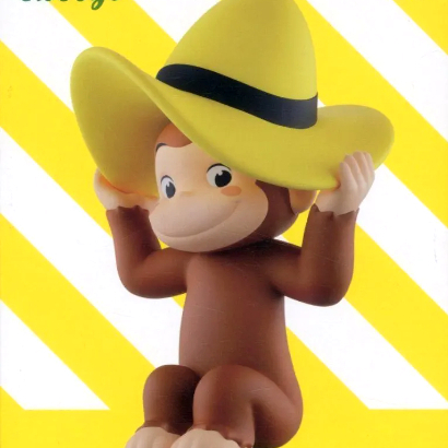 พร้อมส่ง Figure George Curious George Big SOFVIMATES ของแท้จากญี่ปุ่น