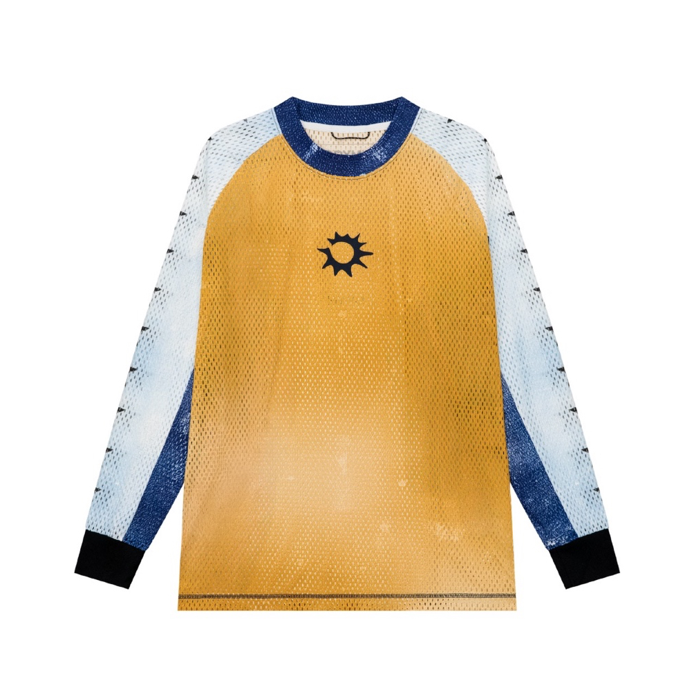 ORYM LONG SLEEVE RUNNING TEE 002 YELLOW