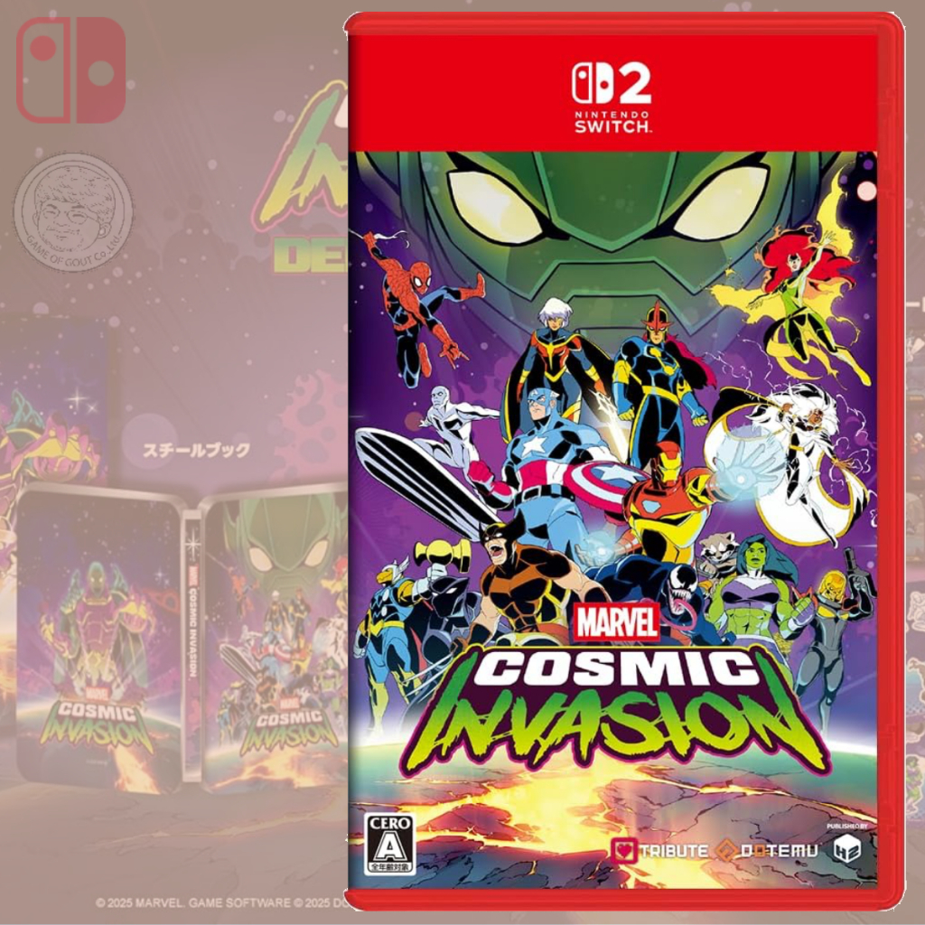 <พร้อมส่ง> 🎮 🇯🇵 [NSW2] : MARVEL Cosmic Invasion [Deluxe Edition] (JP) -Eng-