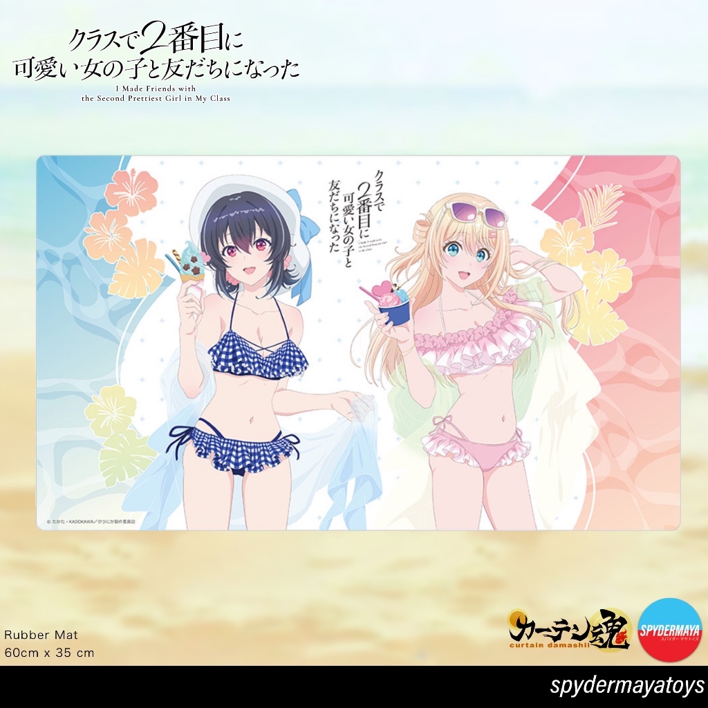 [Pre-Order] Umi Asanagi & Yuu Amami Swimsuit Ver. Rubber Mat