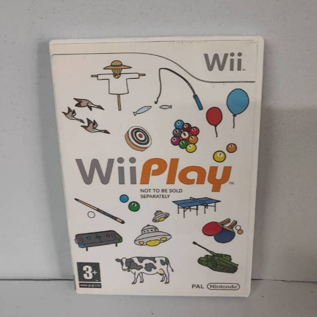 แผ่นเกมส์ Wii Game :  Wii Play  : Wii PAL