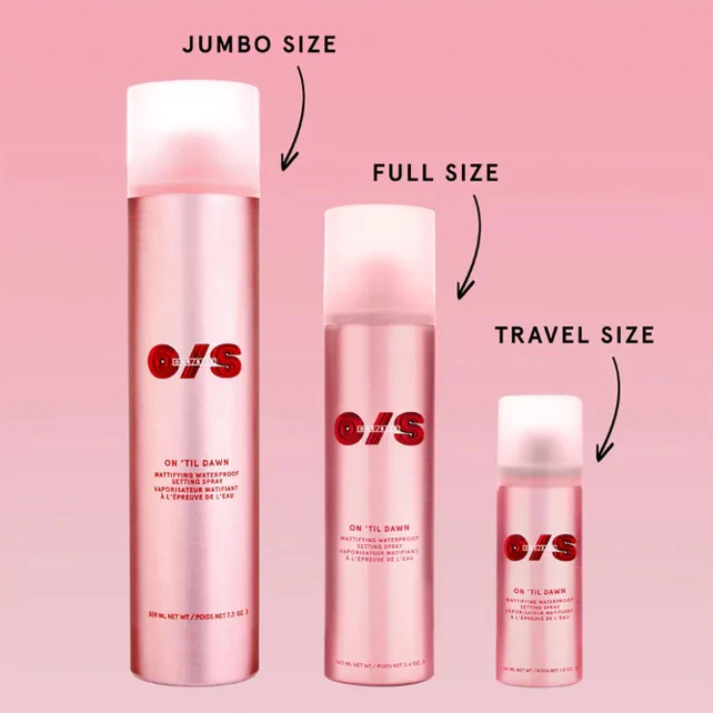 ONE/SIZE Setting Spray สเปรย์ล็อคเมคอัพ คุมมัน กันน้ำ กันเหงื่อ ติดทนตลอดวัน ล็อกเมคอัพเป๊ะ พร้อมส่งจากไทย