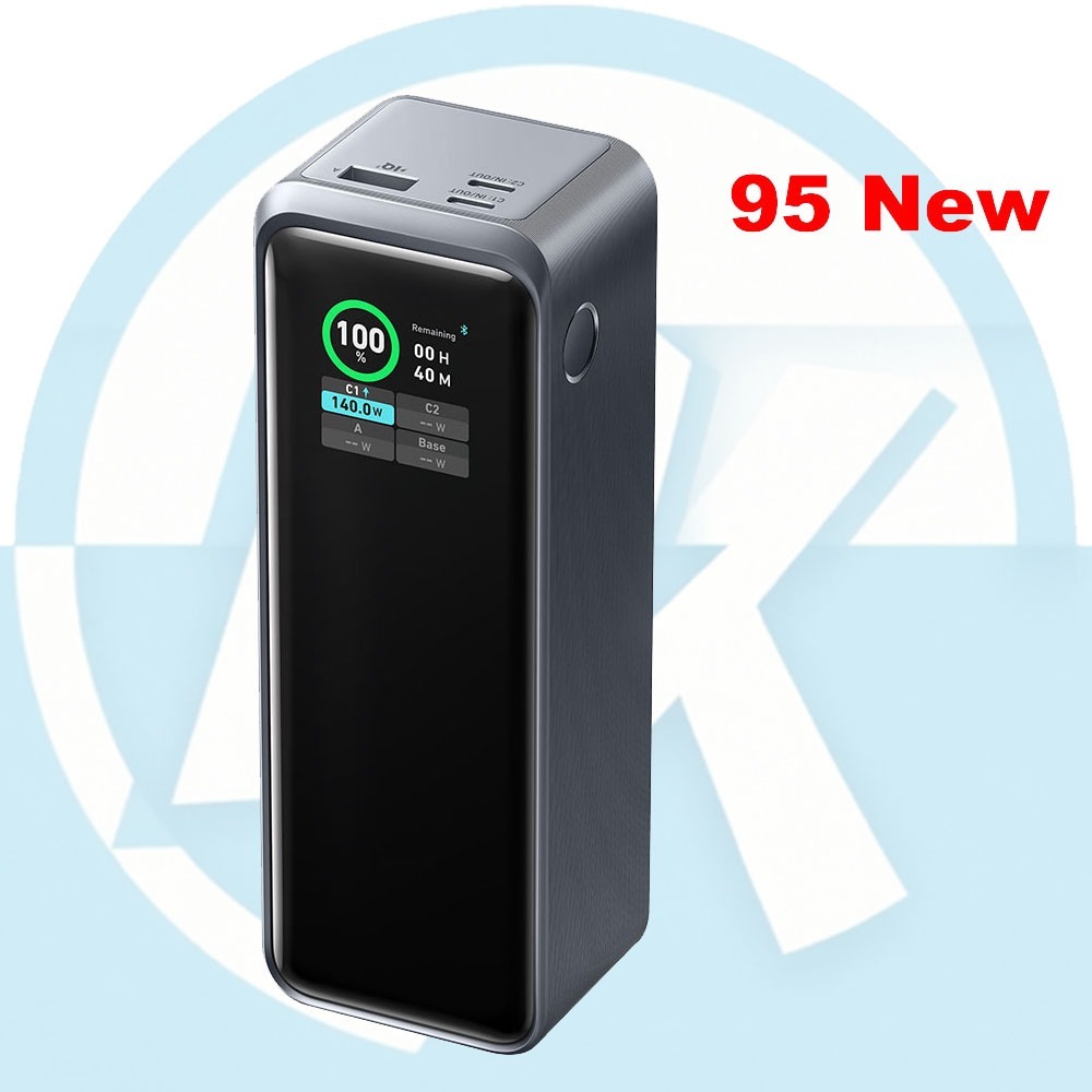 Anker Prime 250W 27650mAh ธนาคารไฟฟ้า 3 พอร์ต 250W ชาร์จแบบพกพา