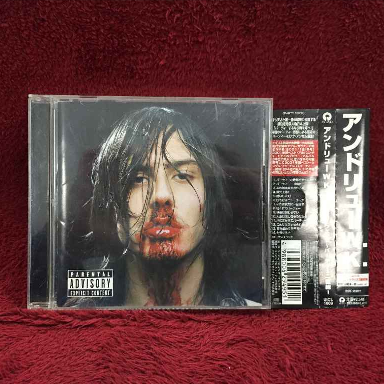 CD Andrew W.K. – I Get Wet  สภาพตามรูปปก EA132-166