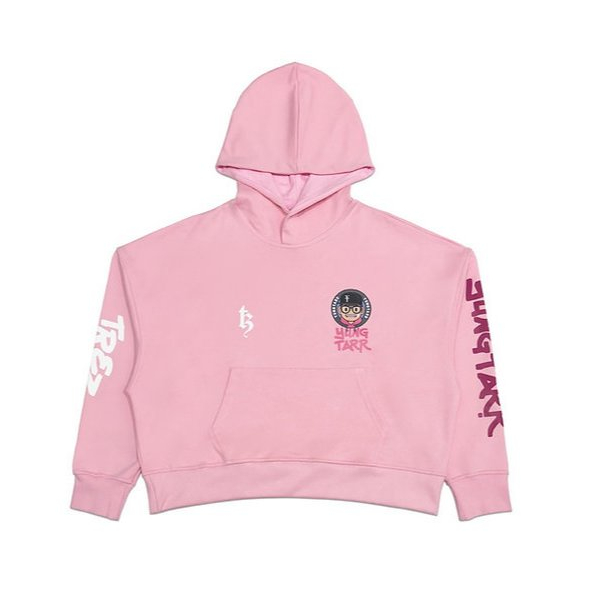 TZWORLDWIDE x YUNGTARR HOODIE PINK