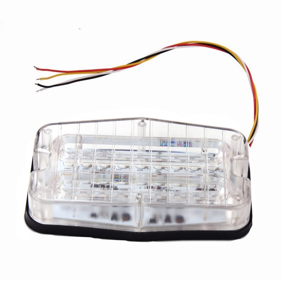 ราคาโปรโมชั่น (1ชิ้น) ไฟไซเรนฉุกเฉิน LED รุ่น M6 18จุด อเนกประสงค์ แสงแรง เลือกสีได้เลย 12V
