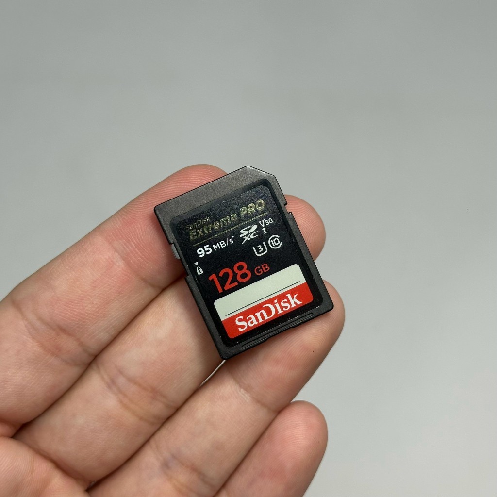 SanDisk Extreme PRO 128GB 95MB/s V30 U3 รุ่นเก่า