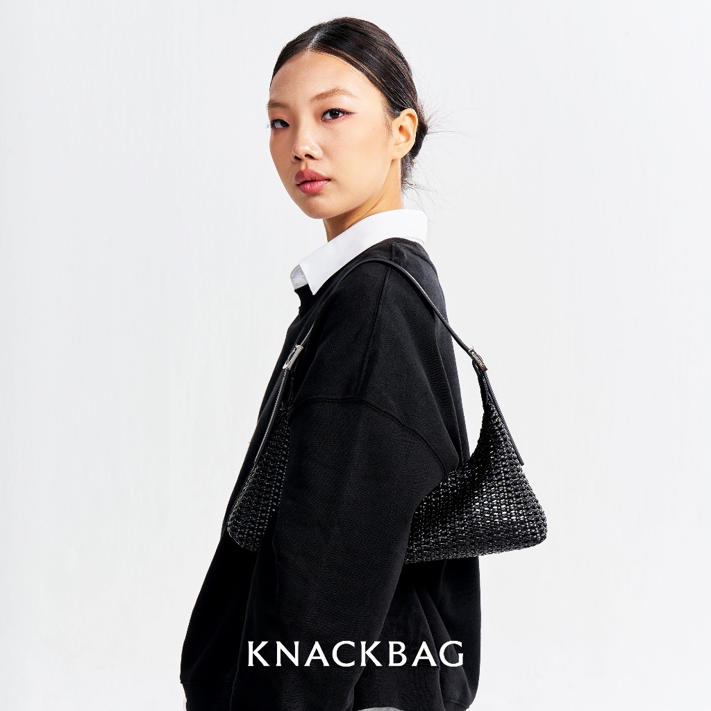 KNACKBAG حقيبة كتف Jennie Cruise منسوجة — صورة 5